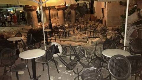 Мощное землетрясение произошло у берегов Турции и Греции