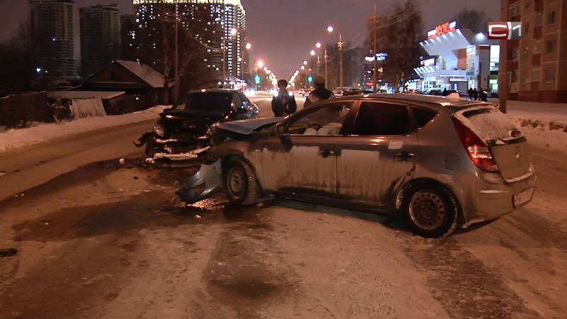 В Сургутском  районе за сутки произошло аварий в 4 раза больше, чем обычно