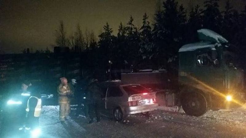 Две крупные аварии произошли в Сургутском районе. Три человека доставлены в больницы