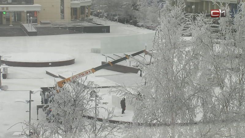 Особый лед и московские елки. Как украсят Сургут к Новому году?
