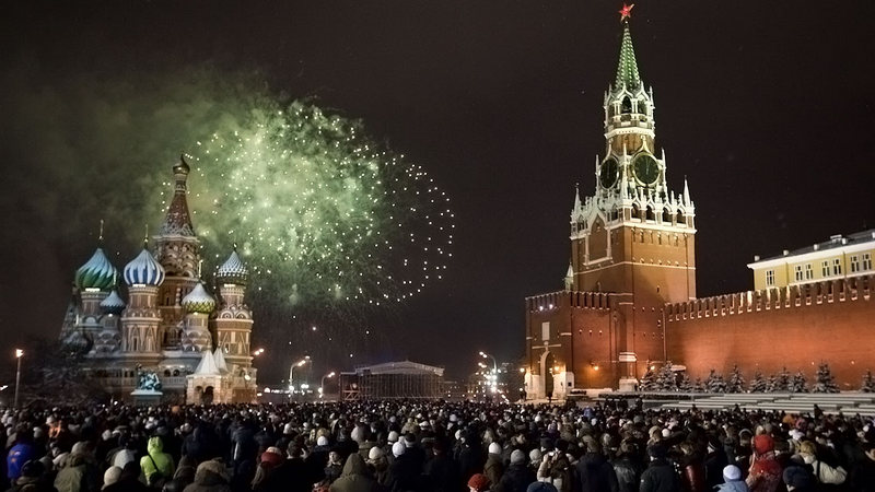 В новогодних гуляниях приняли участие больше 8,5 миллионов россиян