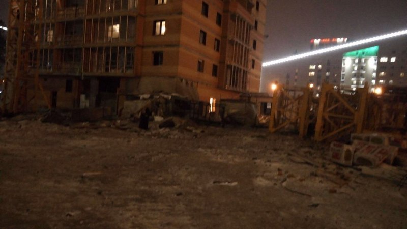 «Это нештатная ситуация»: комментарии взрыва на стройке ЖК по улице Крылова. ВИДЕО