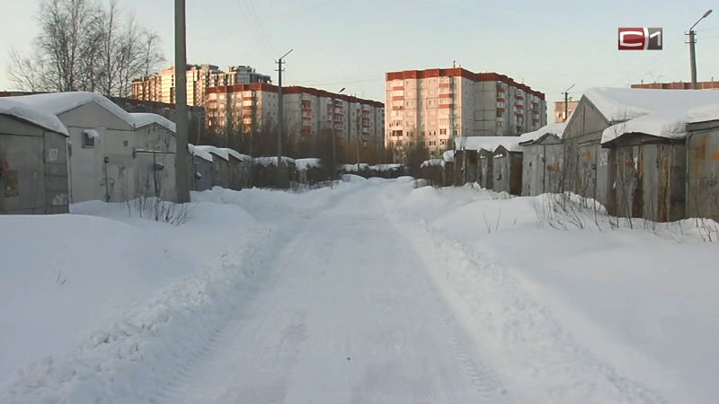 Администрация Сургута уведомляет о начале демонтажа бесхозных гаражей в 5А микрорайоне