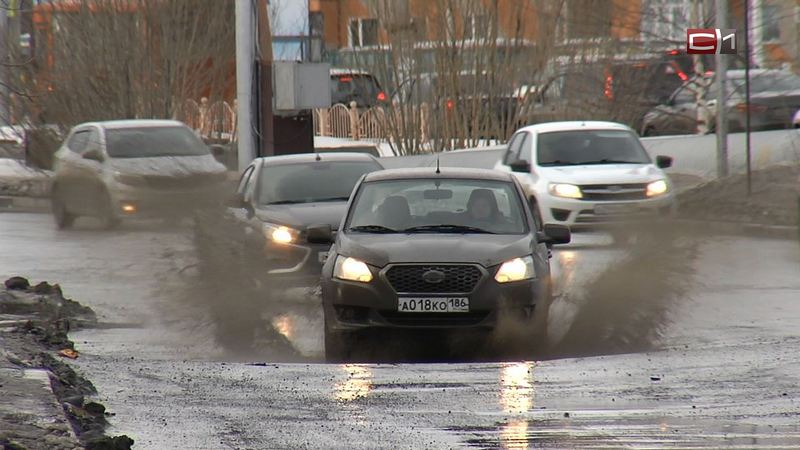Власти Сургута составят рейтинг самых разбитых городских дорог