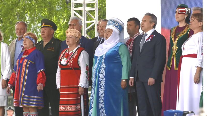 Тюменцев и гостей города объединил «Мост Дружбы»
