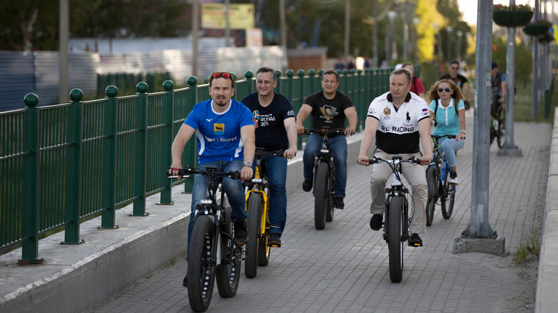 Тест на удобство. Власти Сургута проверили качество дорог на велосипедах