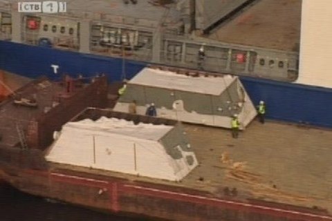 На Обской губе принимают стратегический груз для Сургута