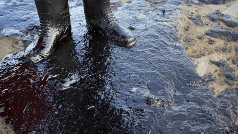 Разлив нефти в Сургуте: нефтяники борются с последствиями незаконной врезки