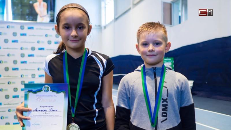 Юные теннисисты Сургута показали класс на региональном турнире