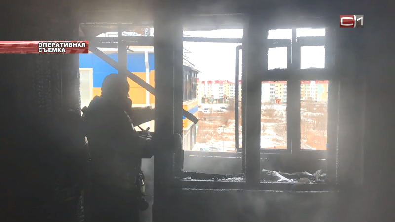 Работали одной командой. На помощь пожарным в Белоярском пришли полицейские