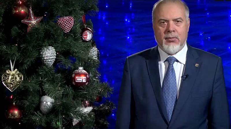 Новогоднее поздравление от главы Сургута Вадима Шувалова