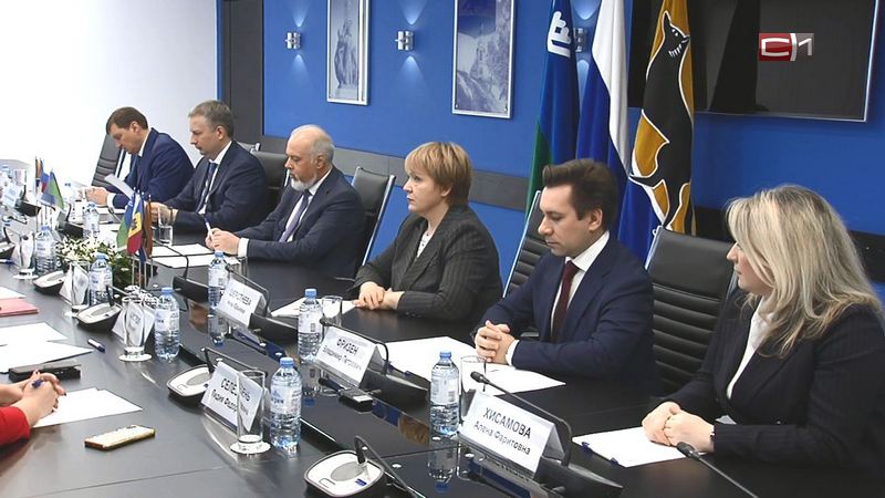 Глава Сургута и представители республики Молдова обсудили перспективы сотрудничества