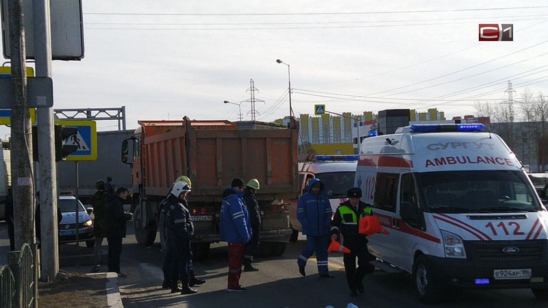 Смертельное ДТП в Сургуте на Аэрофлотской: MAN наехал на пешехода