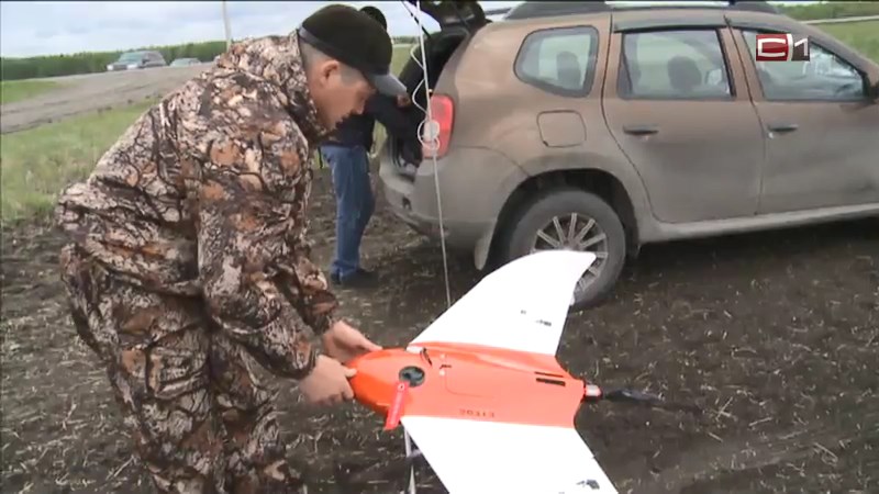 До чего техника дошла: беспилотники помогают аграриям Тюменской области