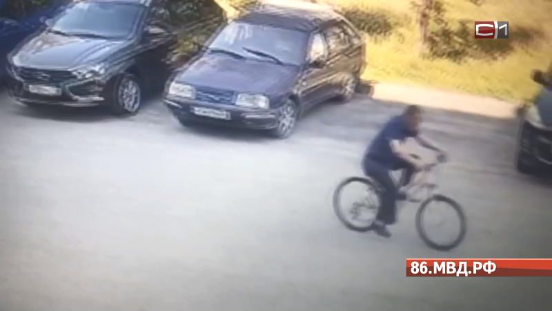 В Югре мужчина, устав идти, решил воспользоваться чужим велосипедом