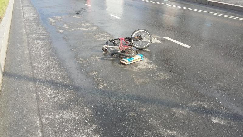 В Югре водитель иномарки сбил несовершеннолетнего велосипедиста