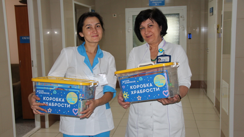 «Коробка храбрости». В Сургуте реализуется проект для юных пациентов СОКБ