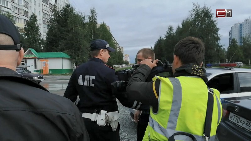В Югре арестован водитель, который сбил пенсионерку и напал на журналистов