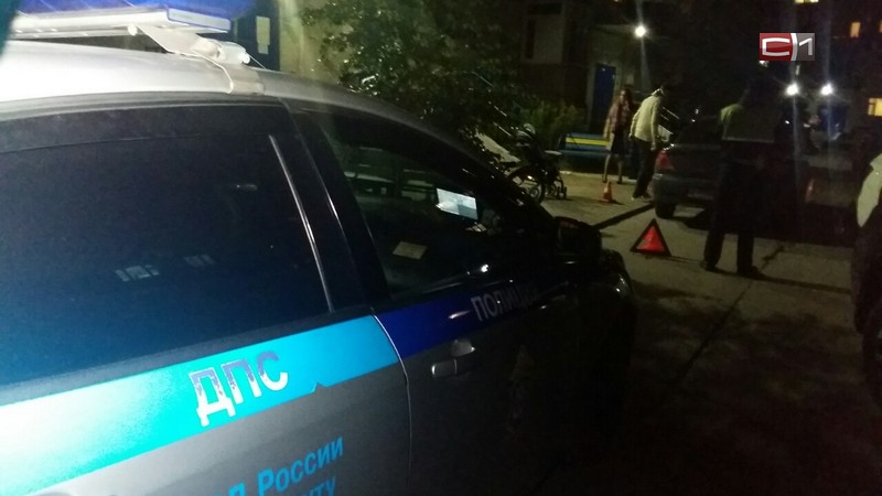 В одном из дворов Сургута автомобиль сбил ребенка