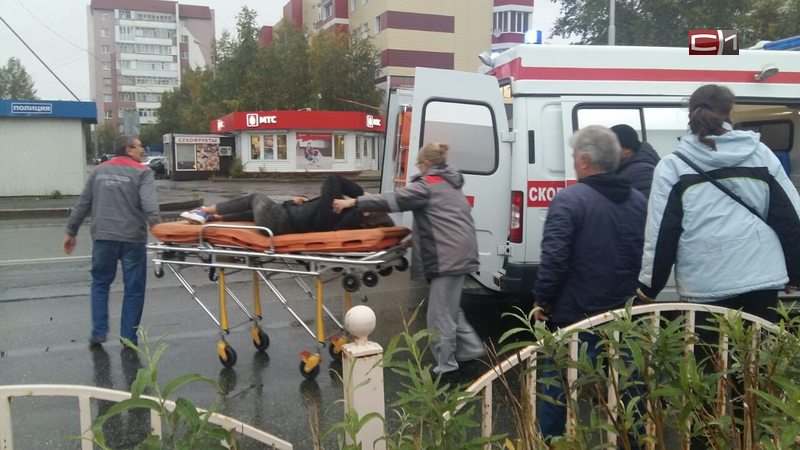В Сургуте на пешеходном переходе иномарка сбила девочку-подростка