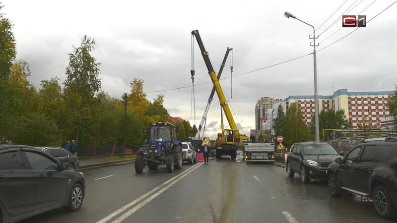 Стройка-сюрприз! Открытие новой дороги в Сургуте откладывается еще на год