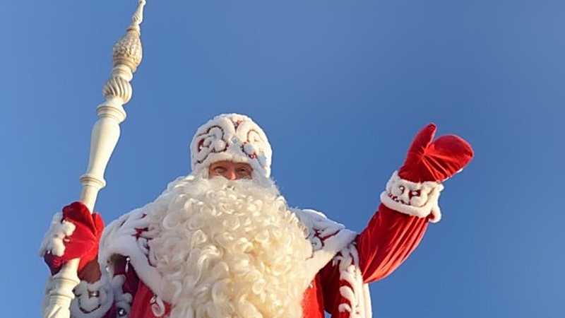 Дед Мороз поздравляет жителей Югры в виртуальной реальности