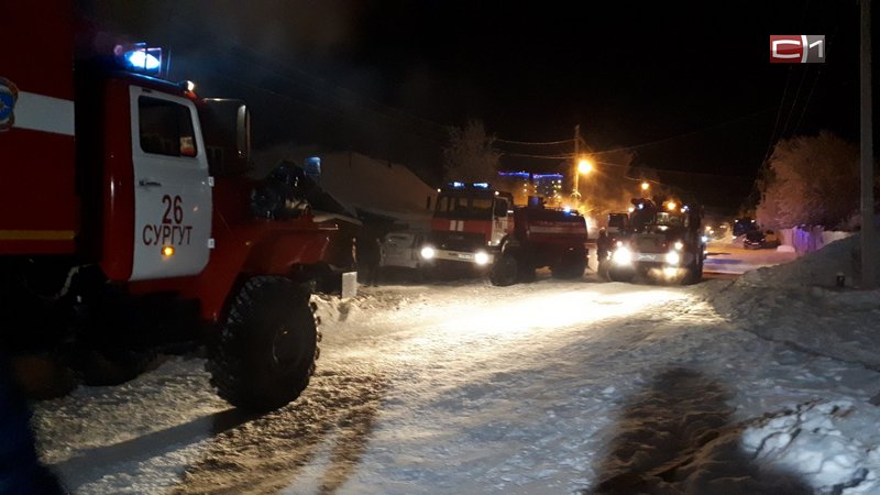 Названа предварительная причина пожара на Нагорной в Сургуте