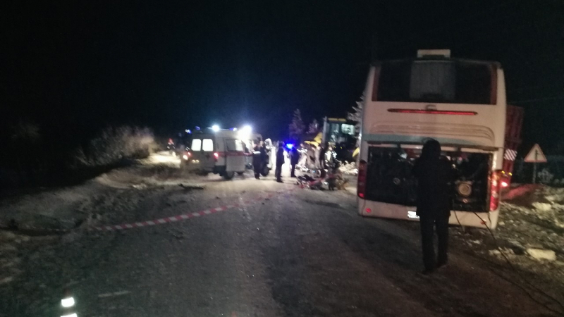 ДТП с вахтовым автобусом: четверо пострадавших в травмцентре Сургута