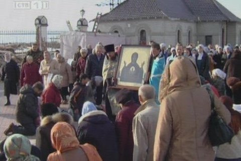 В Сургут привезли икону, которая исцеляет