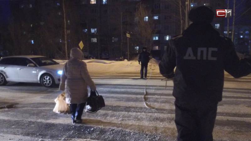 В Сургуте на пешеходном переходе сбили мужчину