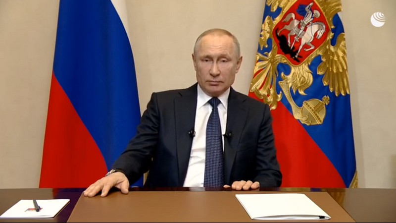 Владимир Путин объявил следующую неделю нерабочей