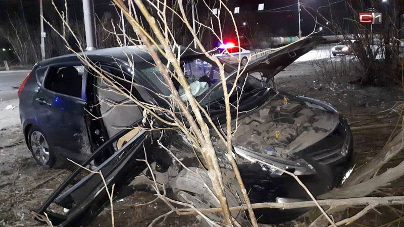 В Сургуте по вине пьяного водителя в серьезном ДТП пострадал пассажир