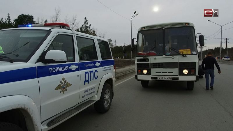 Неисправные автобусы: полиция Сургута выявила десятки нарушений
