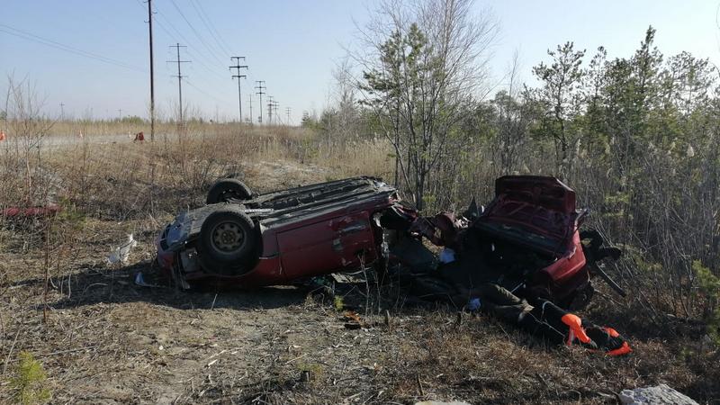 Машину разорвало пополам: жесткое смертельное ДТП в Сургутском районе