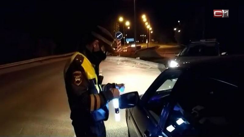За 4 дня на дорогах Сургута были пойманы два десятка пьяных водителей