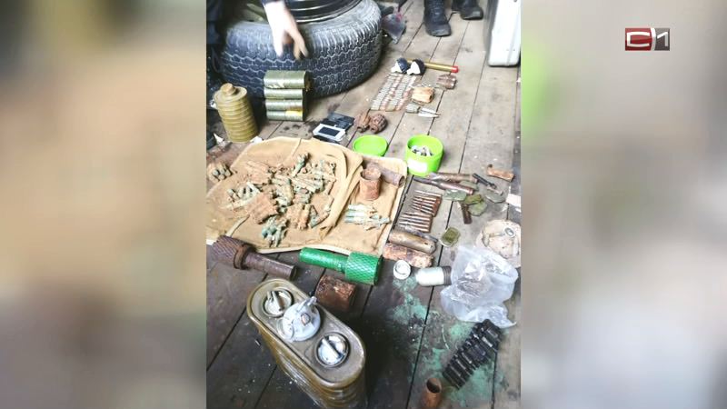 Целый склад боеприпасов хранил в своем гараже житель Нижневартовска