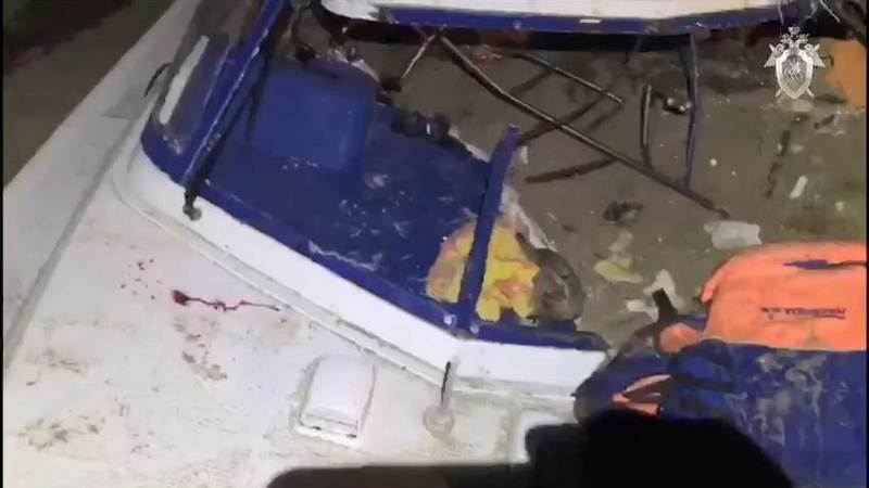 СК опубликовал видео с места ЧП на Оби, в котором погибло 4 человека