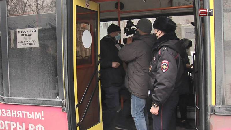 Камеры в автобусах Сургута помогут вычислять тех, кто не носит маски
