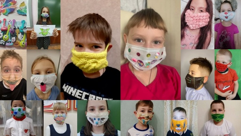 Школьники Сургута соревнуются, чья маска оригинальнее. ФОТО