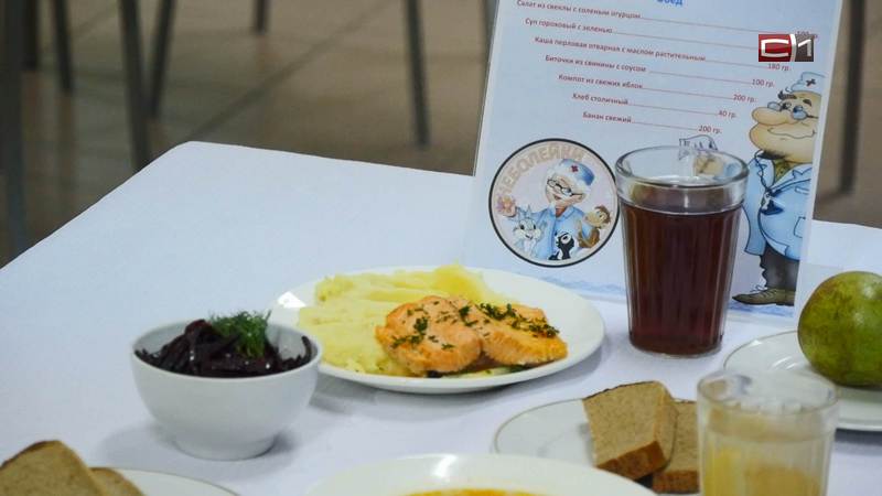 В школе Сургутского района ввели новую систему питания — шведский стол