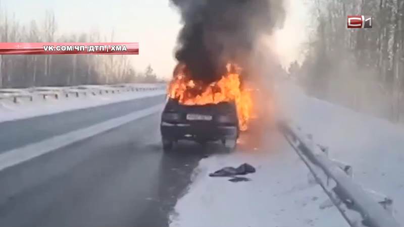 Как спички: на новогодних праздниках в Сургуте сгорел почти десяток авто