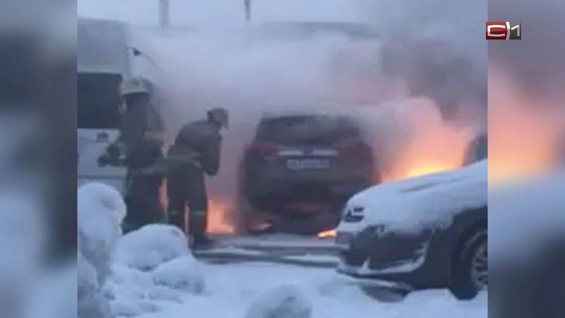 Две линейки горевших в Югре из-за мороза иномарок отзывает производитель