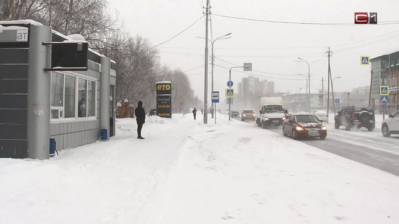 В чем причина долгого ожидания автобусов в сургутские морозы