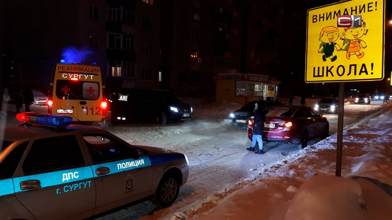 В Сургуте автомобилист сбил 8-летнего ребенка