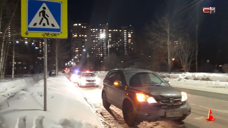 В Сургуте устанавливают обстоятельства наезда на пешехода