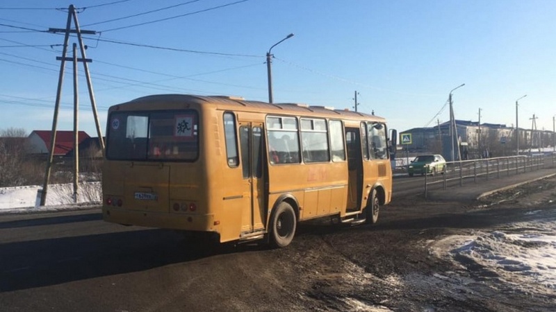В Тюменской области детей в школу повез пьяный водитель автобуса