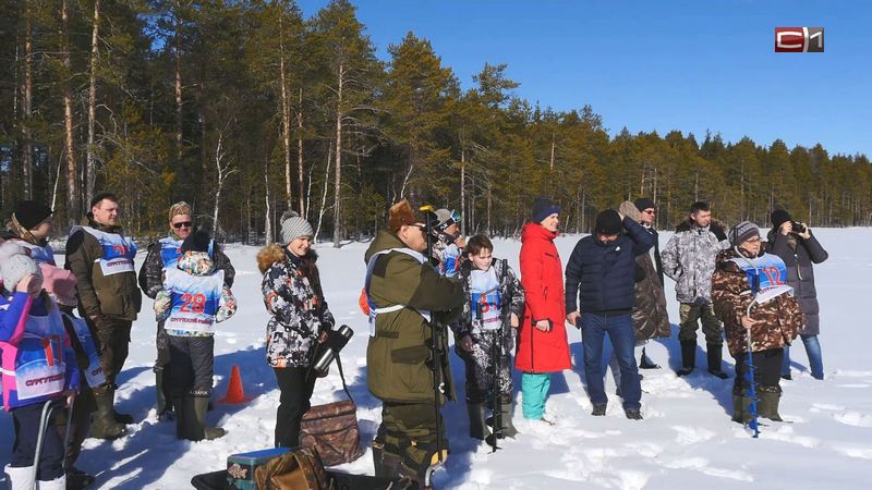 В Сургутском районе прошли соревнования по зимней ловле