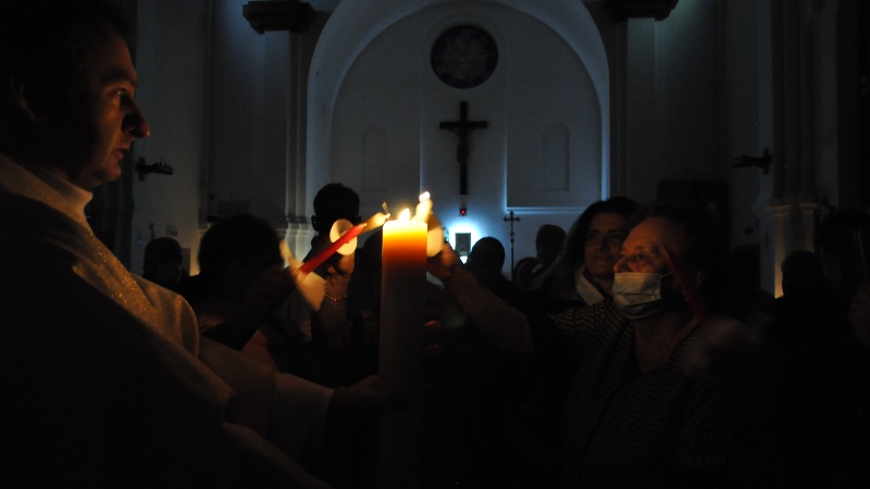 Христос Воскрес! Католики Сургута сегодня празднуют Пасху. ФОТО