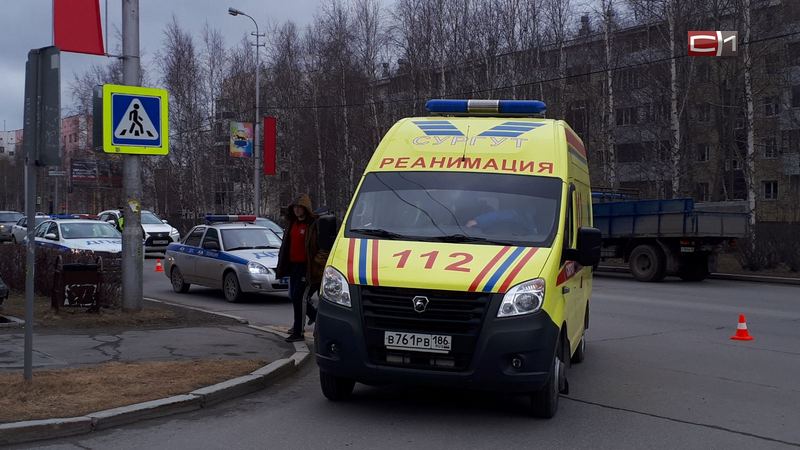 На пешеходном переходе в Сургуте внедорожник сбил 8-летнюю девочку