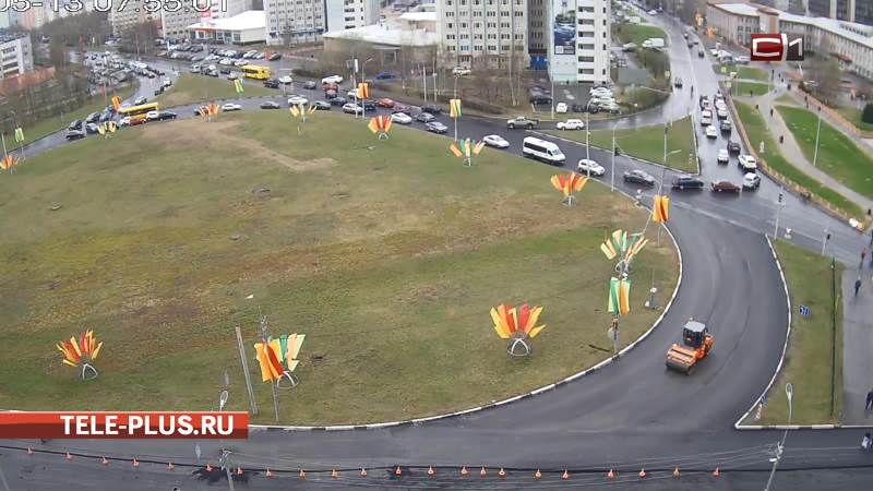 Пробок не будет: ремонт дороги на Ленина в Сургуте обещают закончить к вечеру